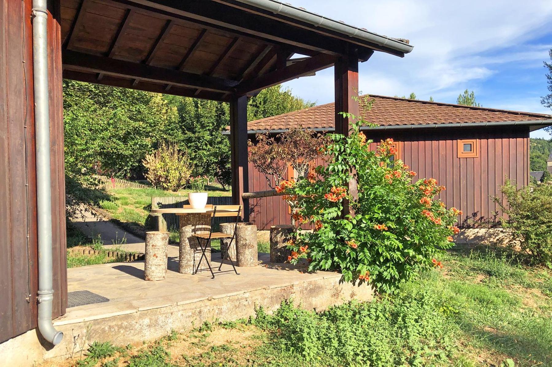 Chalet Cosy Nature Alzon エクステリア 写真